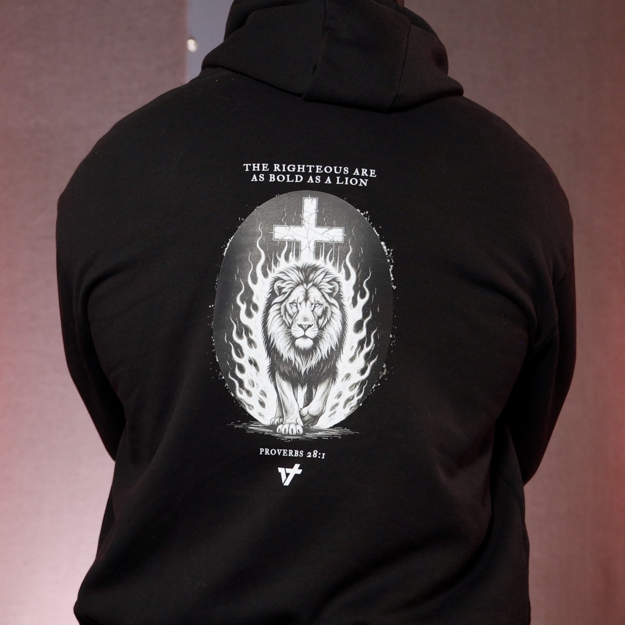 Lion Oversized Graphic Hoodie // Heavyweight Premium Unisex