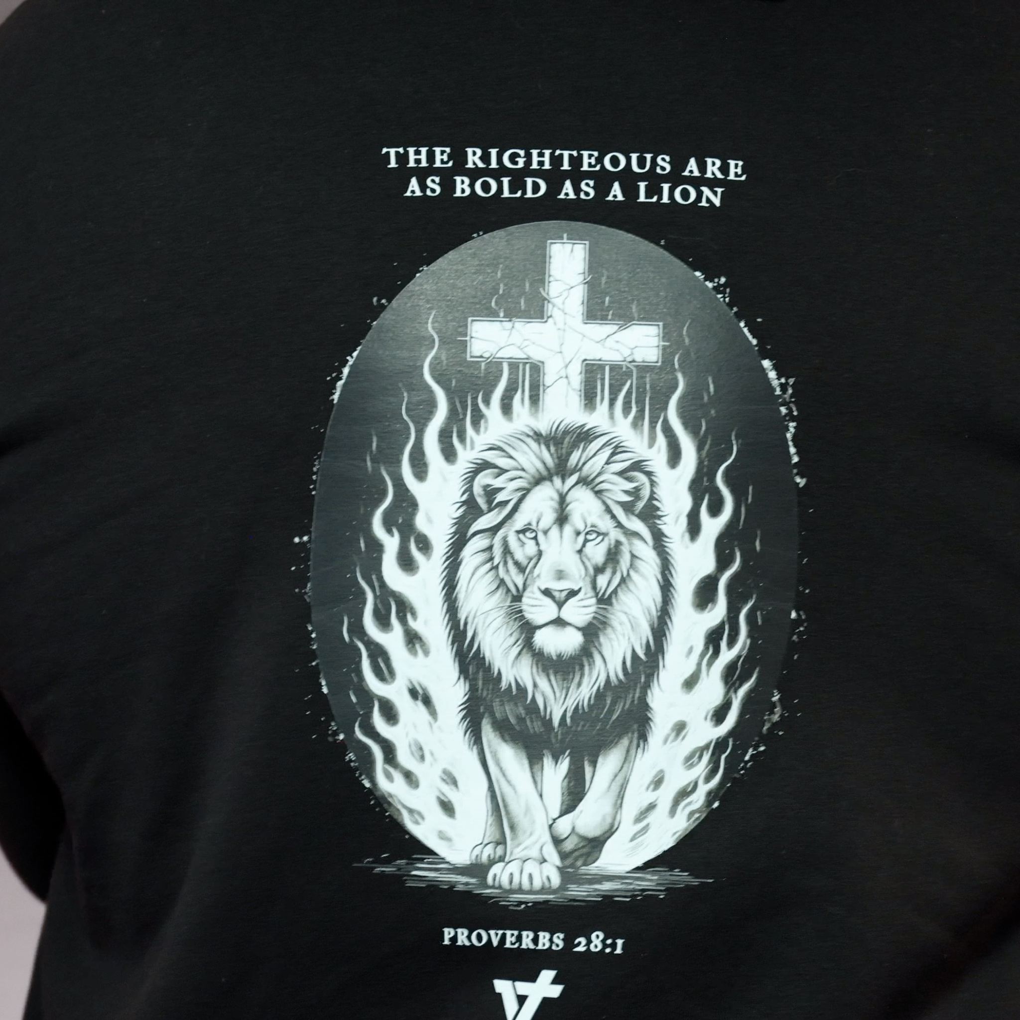 Lion Oversized Graphic Hoodie // Heavyweight Premium Unisex