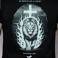 Lion Oversized Graphic Tee // Heavyweight Organic Cotton