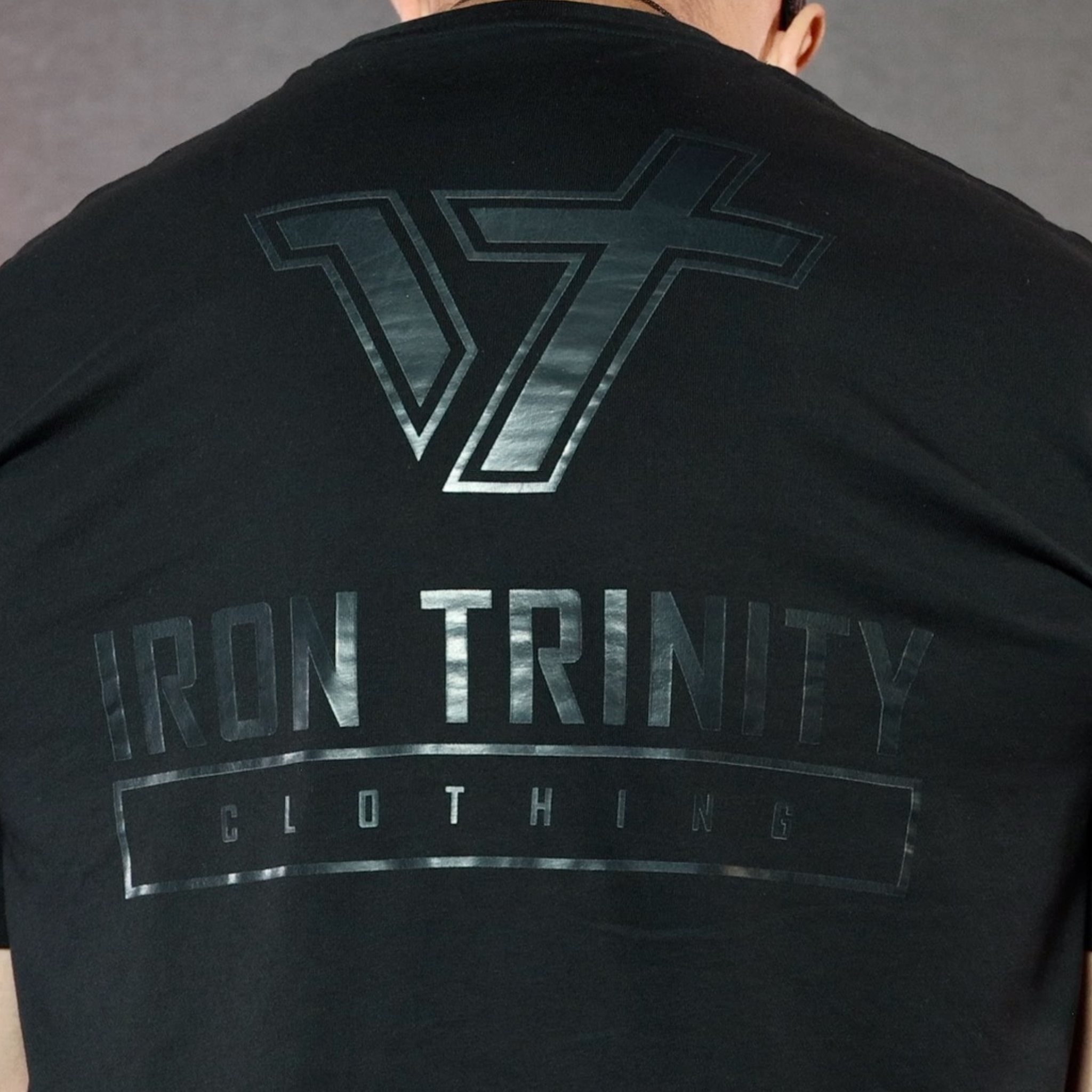 Black on Black Oversized Tee // Limited Edition