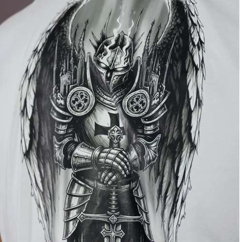 Arch Angel Oversized Graphic Tee // Heavyweight Cotton