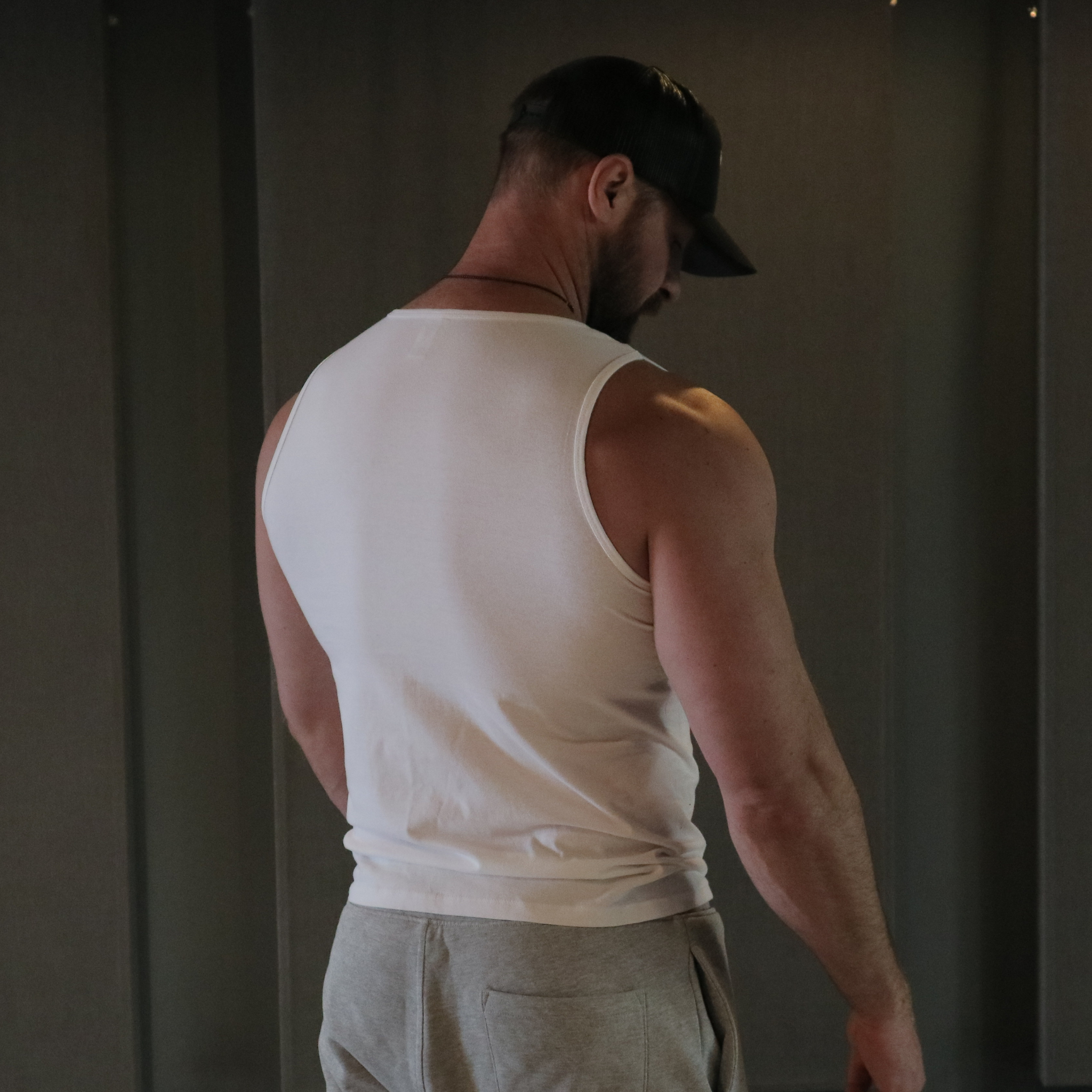 Classic Gym Vest // Classic Cotton Cut