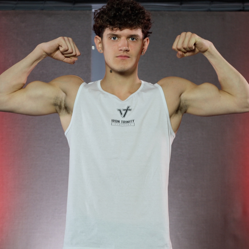 Arch Angel Gym Graphic Vest // Classic Cotton Cut