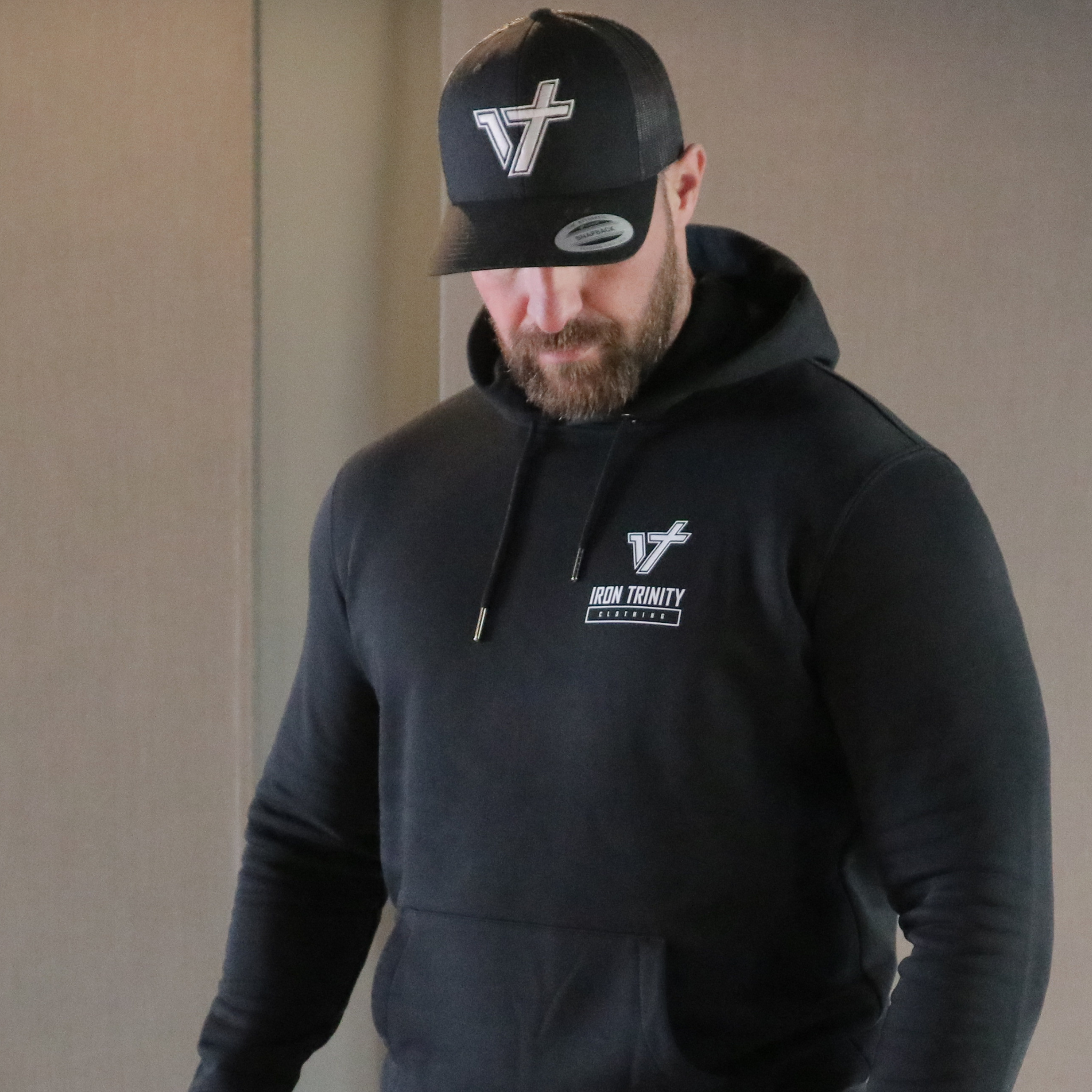 Iron Trinity Hoodie // Unisex Regular Fit