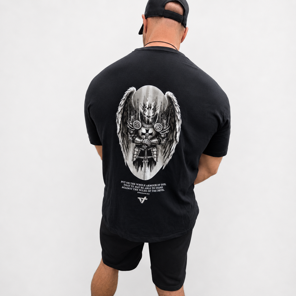 Arch Angel Oversized Graphic Tee // Heavyweight Cotton