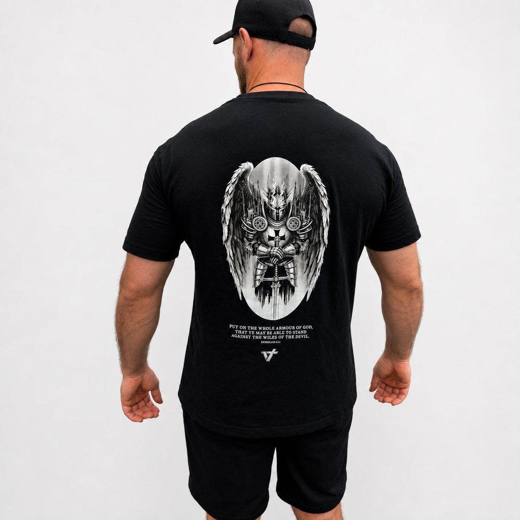 Arch Angel Oversized Graphic Tee // Heavyweight Cotton