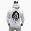 Graphic Zip Hoodie // Lion Design