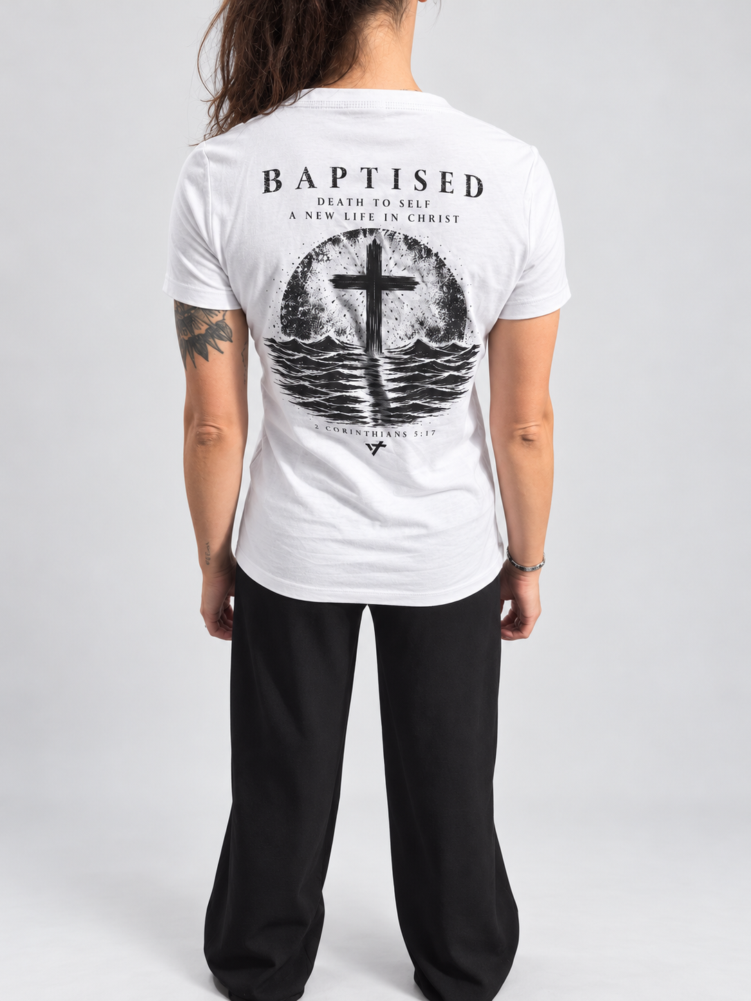 NEW - PRE ORDER Baptised Women’s Organic Cotton Tee