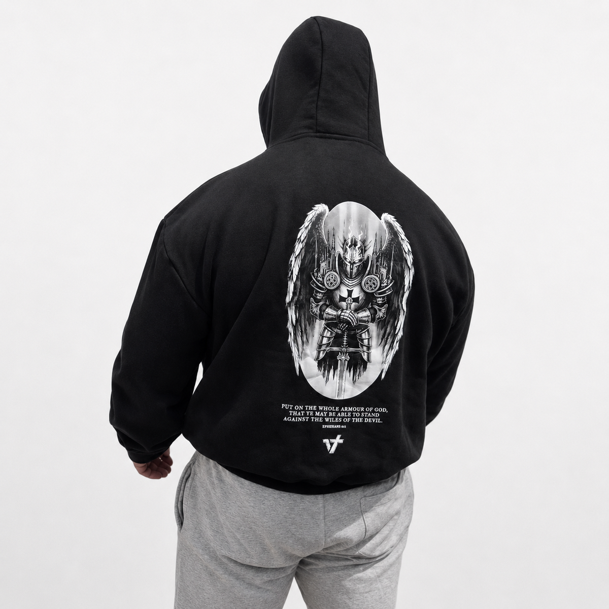 Arch Angel Oversized Graphic Hoodie