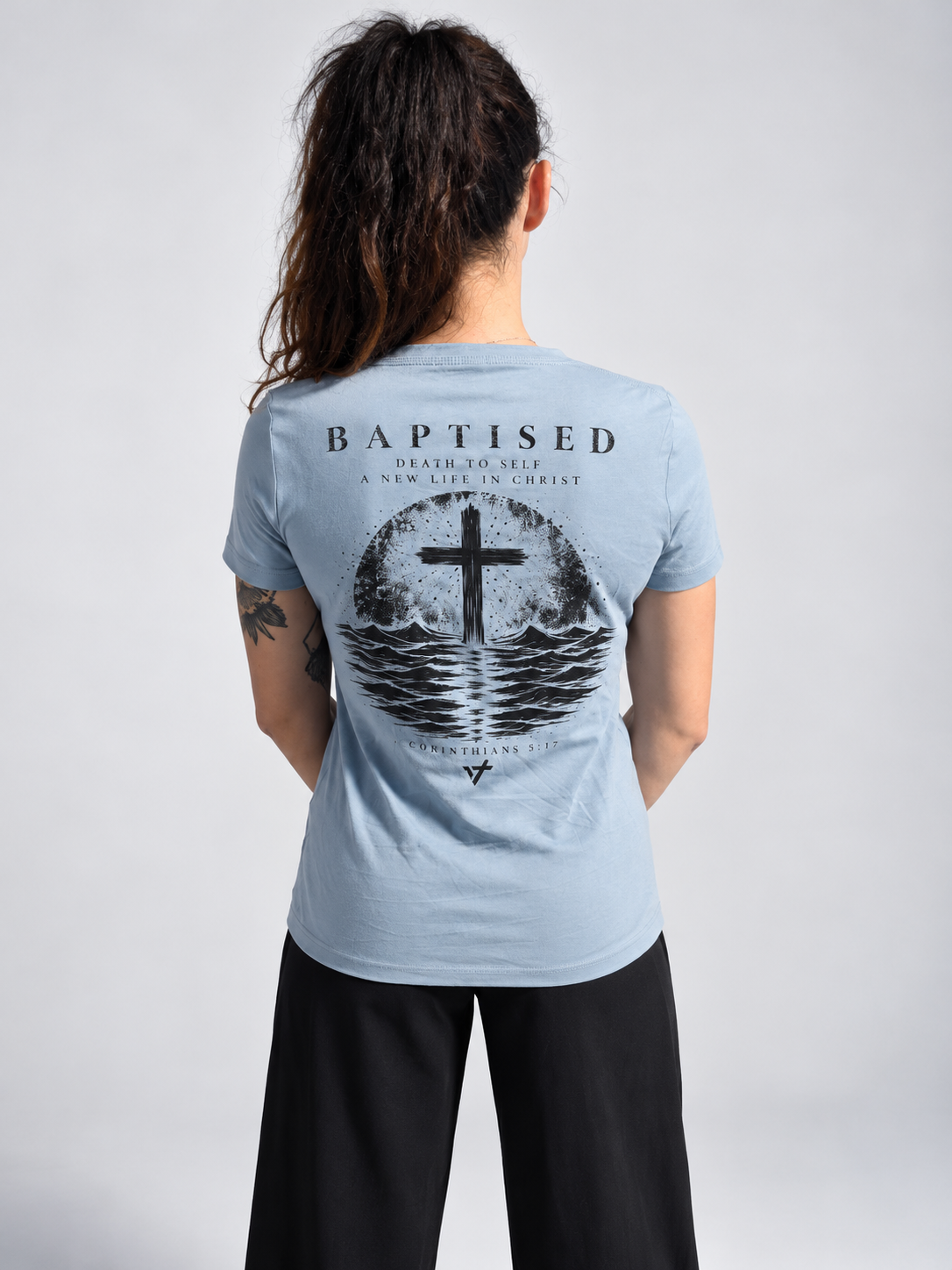 NEW - PRE ORDER Baptised Women’s Organic Cotton Tee