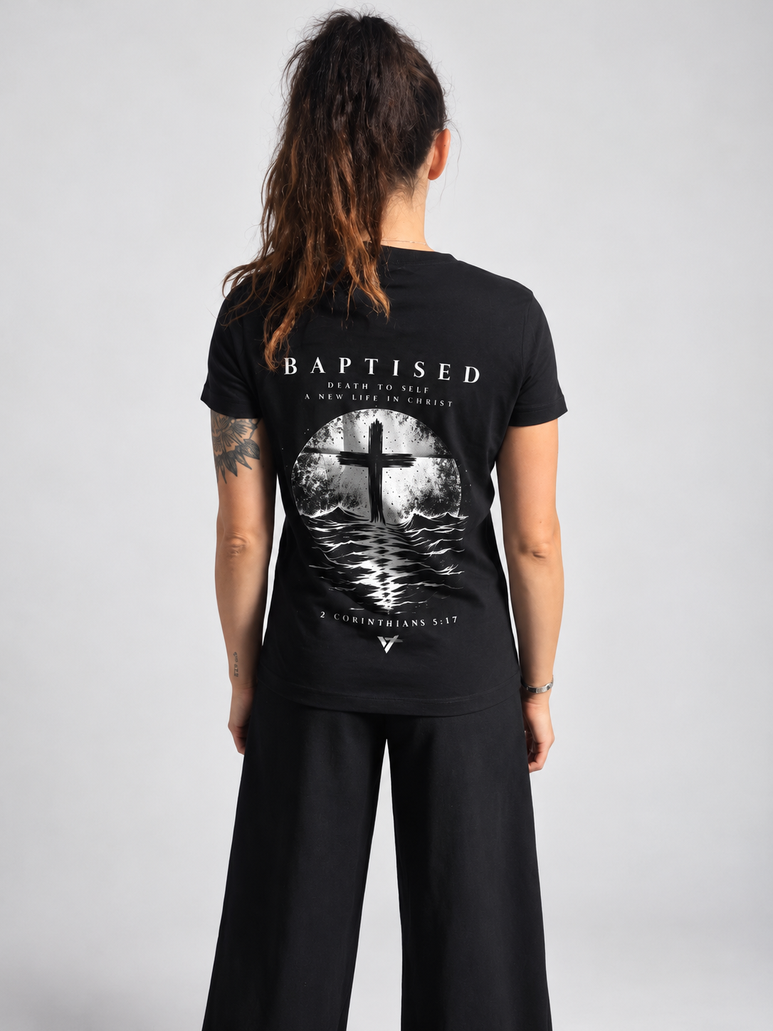 NEW - PRE ORDER Baptised Women’s Organic Cotton Tee