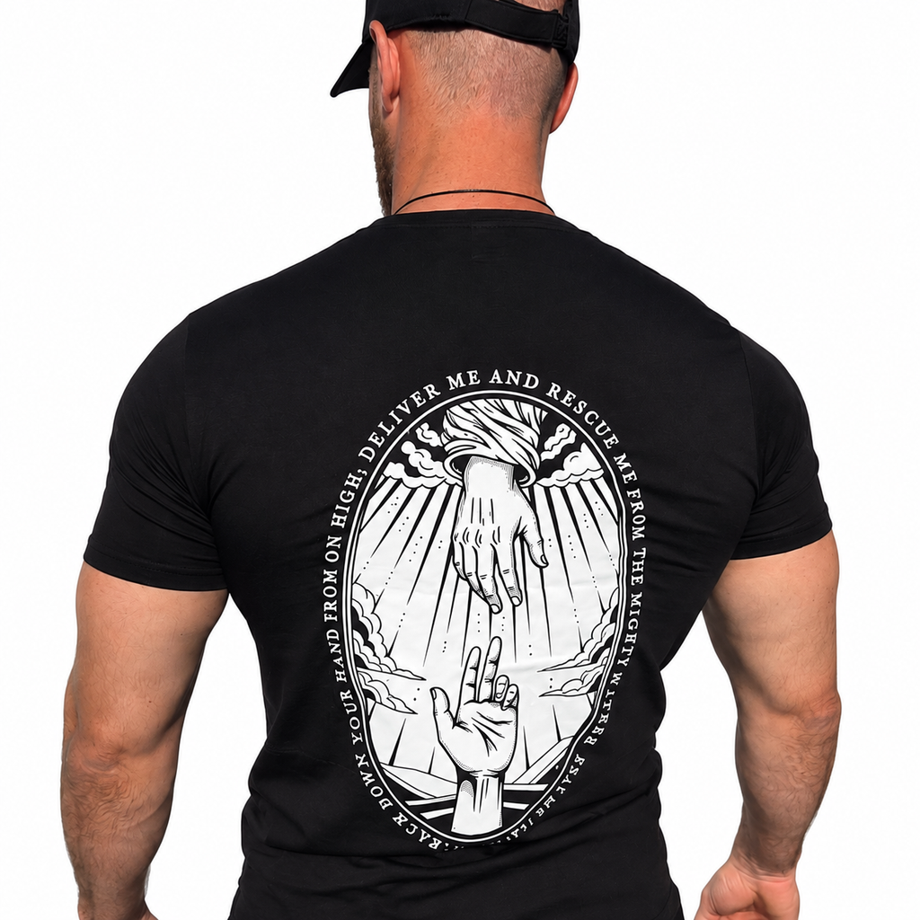 Hand of God Muscle Fit Tee // Premium Stretch Cotton